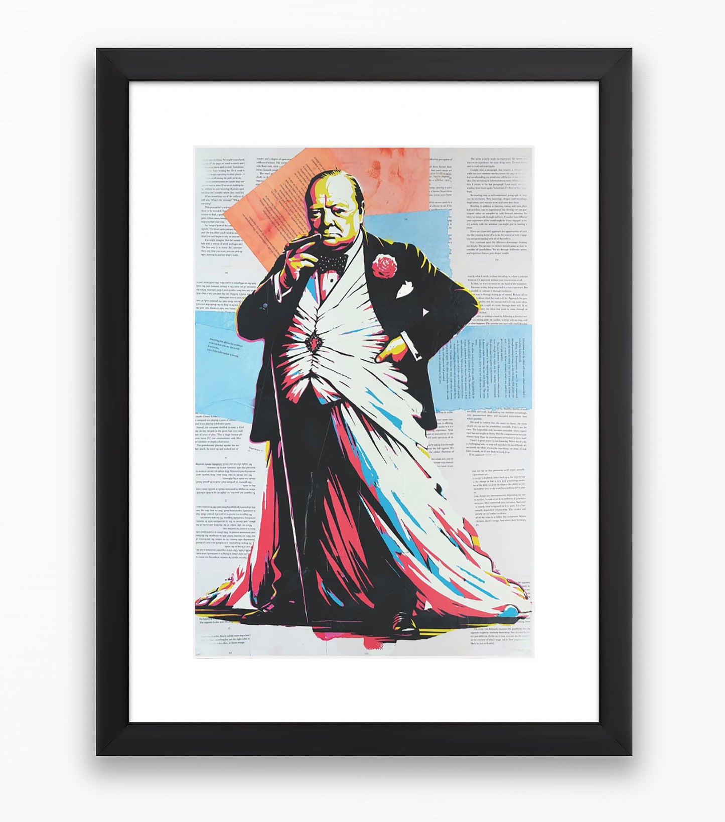 Androgyny: Churchill Limited Edition, Signed Art Print