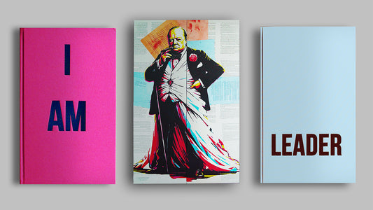 I AM LEADER "Androgyny: Churchill" Limited Art Edition Book Set & Art Prints.